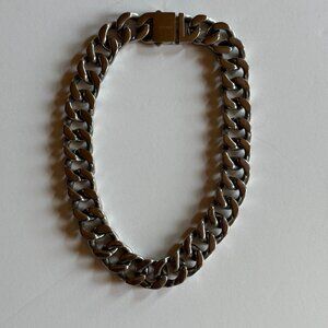 VITALY Riot Stainless Steel Cuban Link Chain Choker Necklace 18"